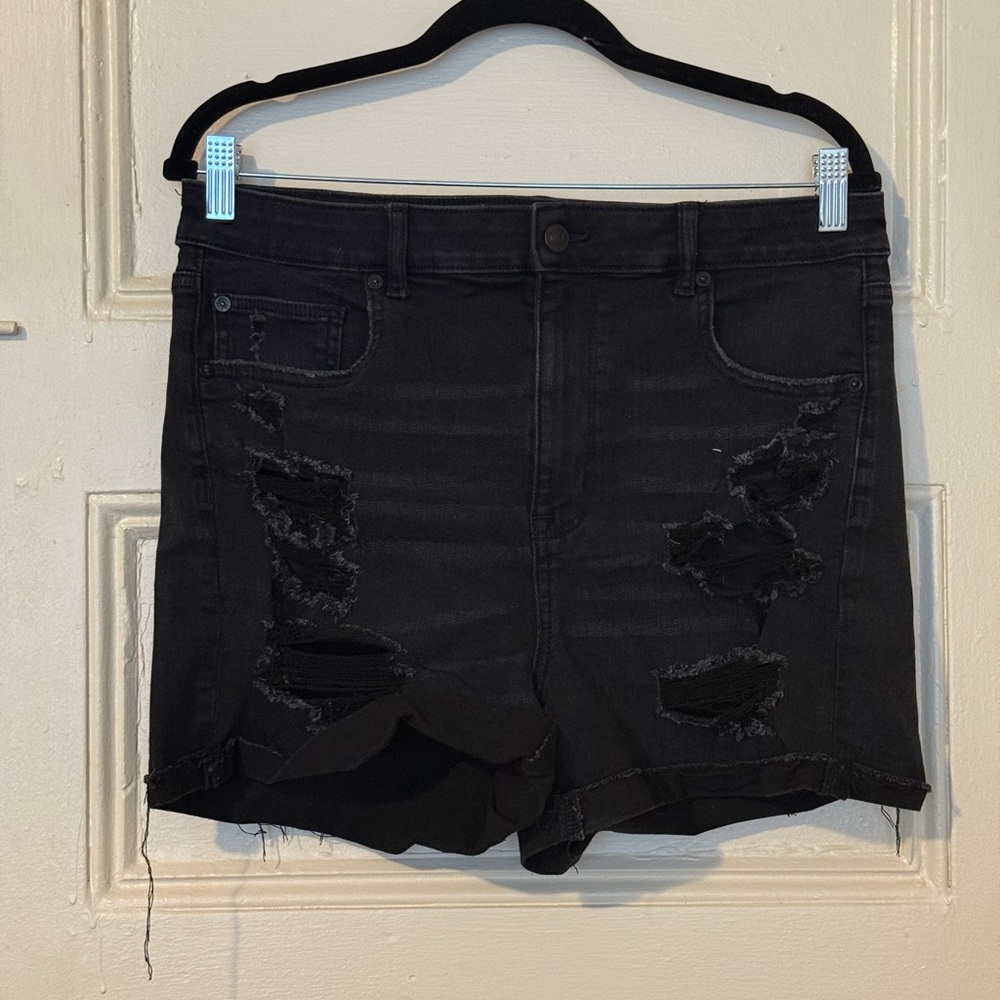 American Eagle Outfitters Ne(x)t Level Stretch Distressed Jean Shorts